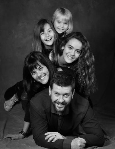 Photo de famille en studio photo à La Rochelle