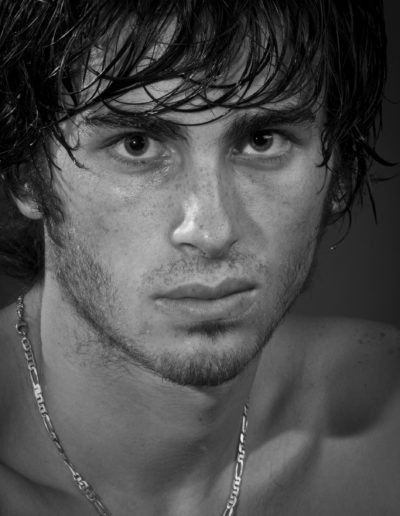 photographe La Rochelle portrait noir et blanc