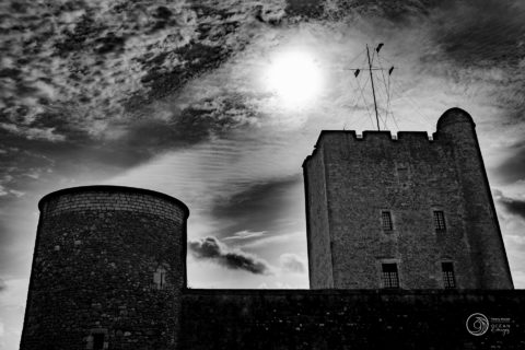 phot en noir et blanc Sémaphore de Fourras en Charente Maritime