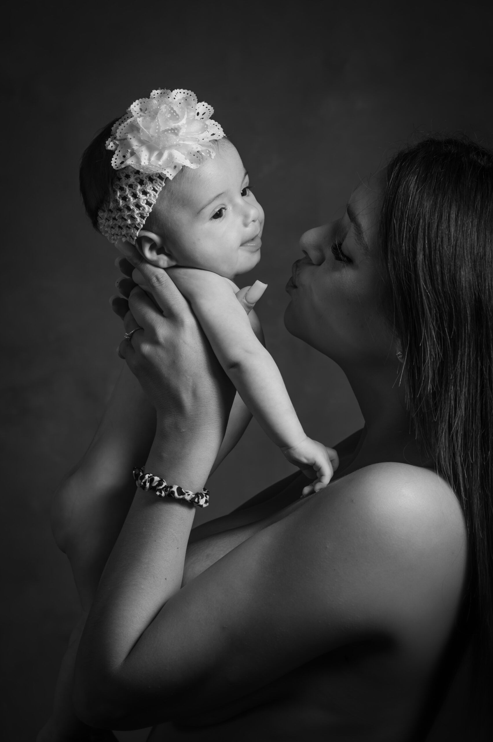 photo grossesse noir et blanc