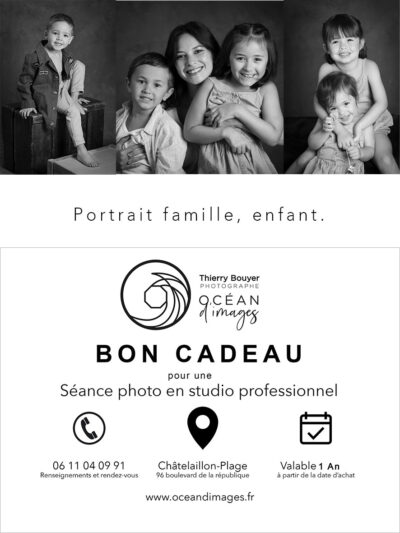Séance famille 1h - 3 photos + 2 offertes jusqu'au 30 novembre 2025
