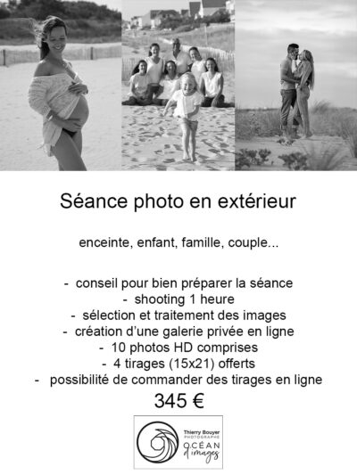 Séance photo en extérieur